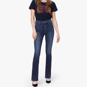 MOTHER the high waisted runaway flare jean 29